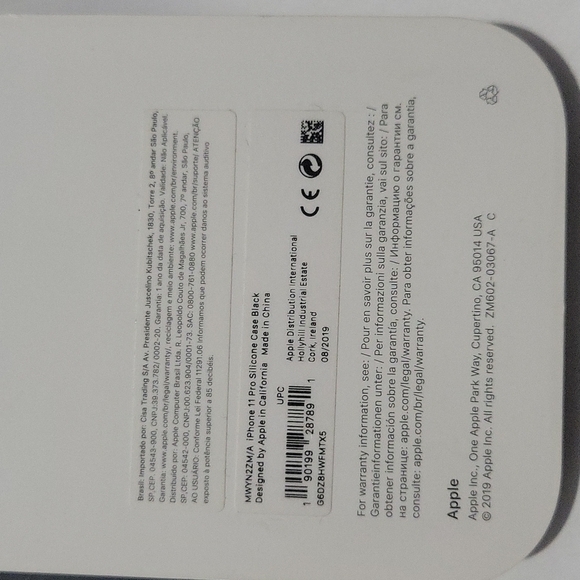 APPLE Silicone Case for iPhone 11 Pro - Picture 3 of 4